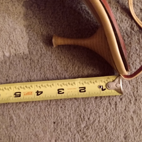 Italian Shoes Heels SZ 6 - Picture 6 of 7